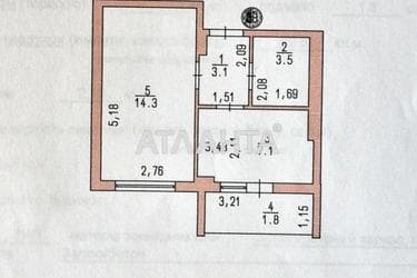 1-кімнатна квартира за адресою вул. Проїзна (площа 29,8 м²) - Atlanta.ua - фото 20