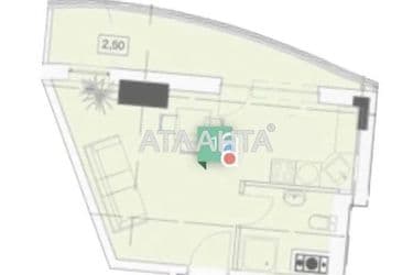 1-room apartment apartment by the address st. Gagarinskoe plato (area 26 m²) - Atlanta.ua - photo 7