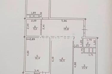 3-rooms apartment apartment by the address st. Mikhaylovskaya Industrialnaya (area 96 m²) - Atlanta.ua - photo 22