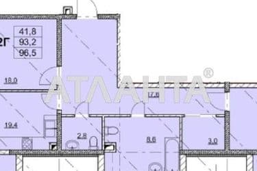 3-комнатная квартира по адресу ул. Гагаринское плато (площадь 96,2 м²) - Atlanta.ua - фото 10