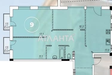 3-rooms apartment apartment by the address st. Inglezi 25 chapaevskoy div (area 83,8 m²) - Atlanta.ua - photo 7