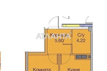 1-room apartment apartment by the address st. Paustovskogo (area 42,1 m²) - Atlanta.ua - photo 8