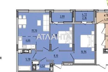 2-комнатная квартира по адресу Хмельницкого Б. Ул. (площадь 76,4 м²) - Atlanta.ua - фото 15