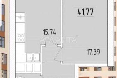 1-room apartment apartment by the address st. Krasnova (area 41,7 m²) - Atlanta.ua - photo 11