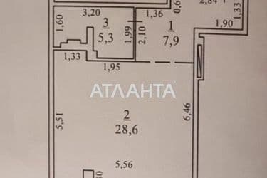 1-room apartment apartment by the address st. Malaya arnautskaya Vorovskogo (area 43 m²) - Atlanta.ua - photo 22