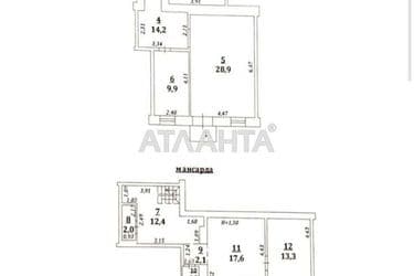 3-rooms apartment apartment by the address st. Nechipurenko per (area 141,4 m²) - Atlanta.ua - photo 26