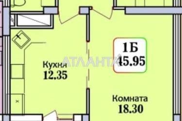 1-room apartment apartment by the address st. Geroev Krut Tereshkovoy (area 46 m²) - Atlanta.ua - photo 4
