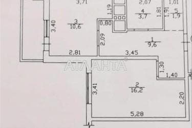 2-rooms apartment apartment by the address st. Srednefontanskaya (area 44 m²) - Atlanta.ua - photo 35