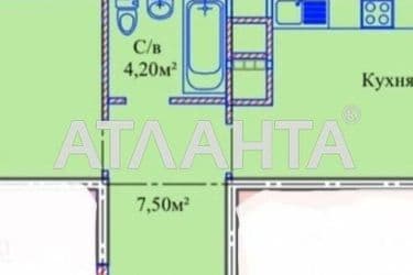 1-room apartment apartment by the address st. Varnenskaya (area 56 m²) - Atlanta.ua - photo 7