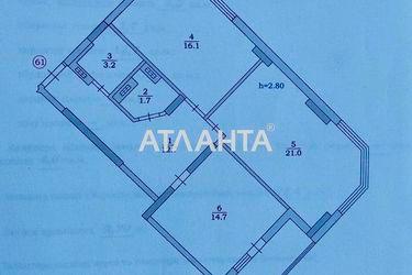 2-комнатная квартира по адресу ул. Парусная (площадь 73,4 м²) - Atlanta.ua - фото 16
