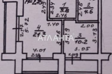 1-room apartment apartment by the address st. Tairova (area 49,1 m²) - Atlanta.ua - photo 27