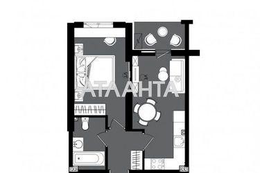 1-room apartment apartment by the address st. Dacha kovalevskogo Amundsena (area 38,6 m2) - Atlanta.ua - photo 9