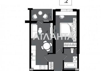 1-комнатная квартира по адресу ул. Дача ковалевского (площадь 38,7 м²) - Atlanta.ua - фото 9