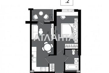 1-комнатная квартира по адресу ул. Дача ковалевского (площадь 38,7 м²) - Atlanta.ua - фото 9