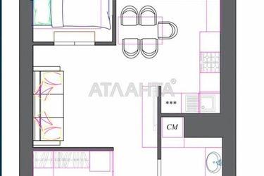 1-room apartment apartment by the address st. Novatorov (area 39,8 m2) - Atlanta.ua - photo 34