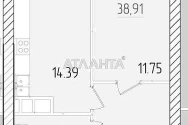 1-room apartment apartment by the address st. Krasnova (area 41,2 m²) - Atlanta.ua - photo 7