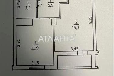 1-комнатная квартира по адресу ул. Балковская (площадь 39,2 м²) - Atlanta.ua - imageAlt 22