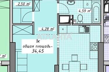 1-room apartment apartment by the address st. Kurortnyy per (area 34 m²) - Atlanta.ua - photo 18