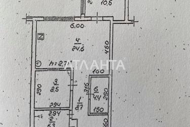2-кімнатна квартира за адресою Обсерваторний пров. (площа 65 м²) - Atlanta.ua - фото 42