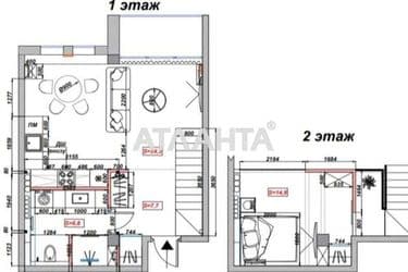 1-room apartment apartment by the address st. Lyustdorfskaya dor Chernomorskaya dor (area 54 m²) - Atlanta.ua - photo 12