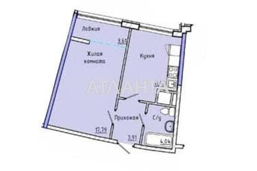 1-кімнатна квартира за адресою вул. Каманіна (площа 41 м²) - Atlanta.ua - фото 23