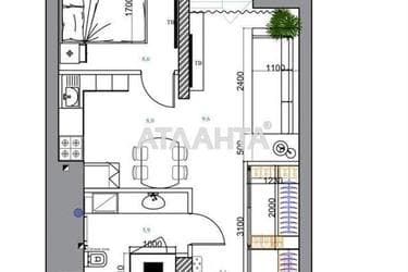 1-room apartment apartment by the address st. Topolinnyy per (area 43 m²) - Atlanta.ua - photo 13