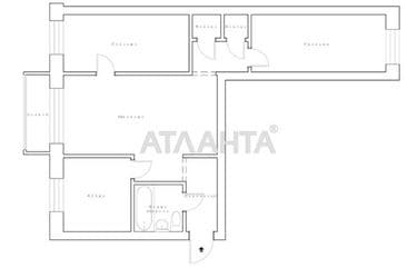 3-rooms apartment apartment by the address st. Vodoprovodnaya (area 55,8 m²) - Atlanta.ua - photo 46