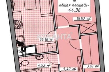 1-к квартира на Курортный пер. в Аркадии - Atlanta.ua