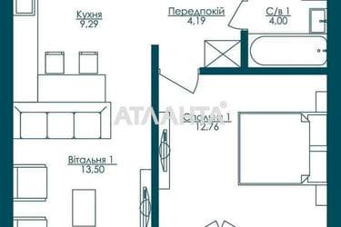 1-кімнатна квартира за адресою вул. Французький бульв. (площа 46,3 м²) - Atlanta.ua - фото 26