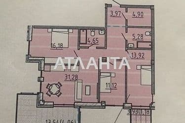 3-rooms apartment apartment by the address st. Fontanskaya dor Perekopskoy Divizii (area 96,5 m²) - Atlanta.ua - photo 9