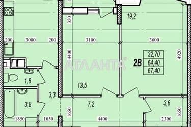 2-rooms apartment apartment by the address st. Prokhorovskaya Khvorostina (area 67,3 m²) - Atlanta.ua - photo 26