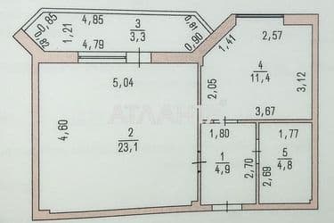 3-rooms apartment apartment by the address st. Mariinskaya (area 103 m²) - Atlanta.ua - photo 14
