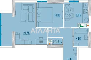 2-комнатная квартира по адресу ул. Бугаевская (площадь 57,9 м²) - Atlanta.ua - фото 12
