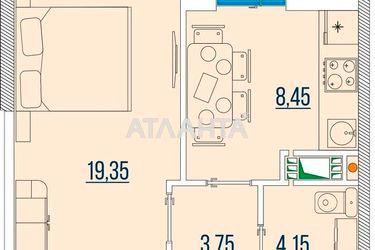 2-rooms apartment apartment by the address st. Bugaevskaya Instrumentalnaya (area 58,4 m2) - Atlanta.ua - photo 6