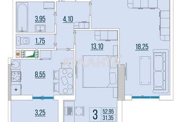 2-rooms apartment apartment by the address st. Bugaevskaya Instrumentalnaya (area 53 m²) - Atlanta.ua - photo 6