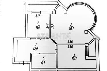 3-rooms apartment apartment by the address st. Solnechnaya (area 85 m²) - Atlanta.ua - photo 37