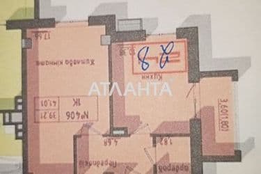 1-room apartment apartment by the address st. Kosmonavtov (area 39,8 m²) - Atlanta.ua - photo 25