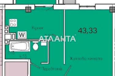1-комнатная квартира по адресу ул. Космонавтов (площадь 40,1 м²) - Atlanta.ua - фото 13