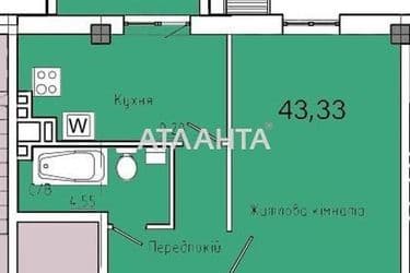 1-room apartment apartment by the address st. Kosmonavtov (area 40,1 m²) - Atlanta.ua - photo 13