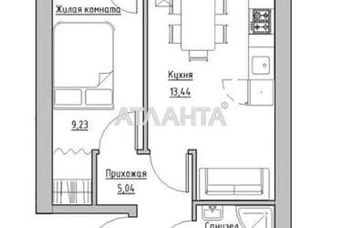 1-room apartment apartment by the address st. Spreysa (area 32 m²) - Atlanta.ua - photo 7