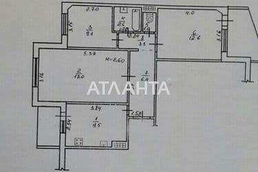 3-rooms apartment apartment by the address st. Lyustdorfskaya dor Chernomorskaya dor (area 65 m²) - Atlanta.ua - photo 22