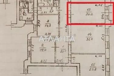 Room in dormitory apartment by the address st. Tiraspolskaya 1905 goda ul (area 20,6 m²) - Atlanta.ua - photo 24