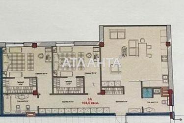 2-rooms apartment apartment by the address st. Yuzhnosanatornyy per (area 109,0 m2) - Atlanta.ua - photo 17