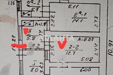 1-комнатная квартира по адресу ул. Столбовая (площадь 25 м²) - Atlanta.ua - фото 8