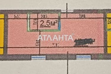 1-room apartment apartment by the address st. Stroitelnyy per (area 20,4 m²) - Atlanta.ua - photo 8