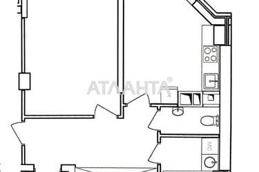 2-rooms apartment apartment by the address st. Ovidiopolskaya dor (area 69,3 m²) - Atlanta.ua - photo 14