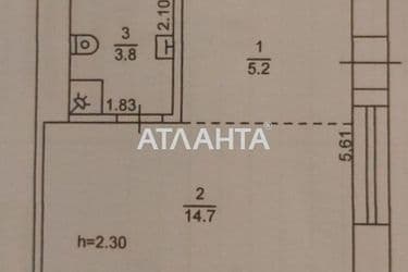 1-room apartment apartment by the address st. Nikolaevskaya dor Kotovskaya dor (area 24 m²) - Atlanta.ua - photo 16