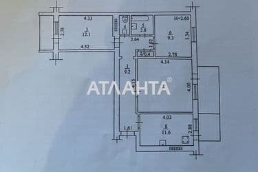 3-rooms apartment apartment by the address st. Pionerskaya Varlamova Akademicheskaya (area 67,5 m²) - Atlanta.ua - photo 28