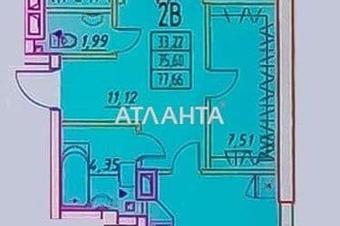 2-комнатная квартира по адресу Михаила Жванецкого бул. (площадь 78 м²) - Atlanta.ua - фото 6