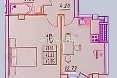 1-room apartment apartment by the address st. Mikhaila Zhvanetskogo bul (area 44 m²) - Atlanta.ua - photo 9